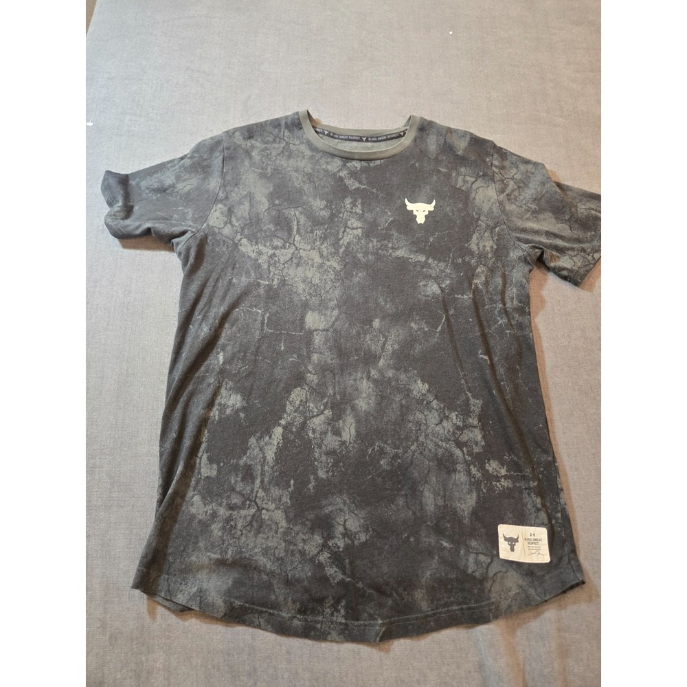 Under Armour Project Rock Camo heatgear Mens T-shirt Size Large 1357187 310